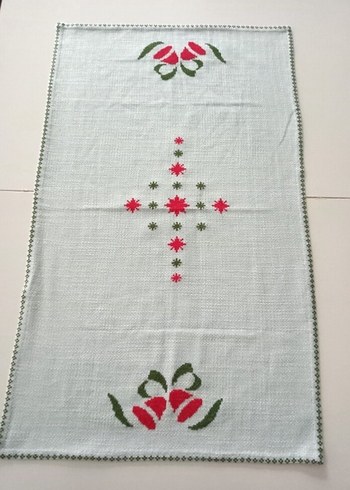 Avrupadan Elişi Yılbaşı Noel Runner Örtü