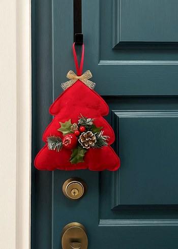 Avrupadan Yılbaşı Noel Kapı Süsü