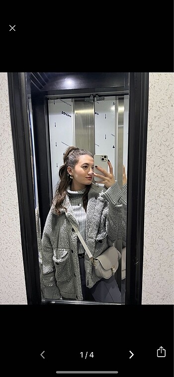 Peluş mont