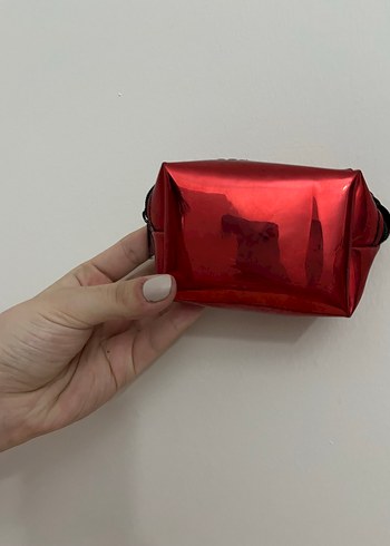 Parlak Kırmızı Kadın Cüzdan - Görsel 2