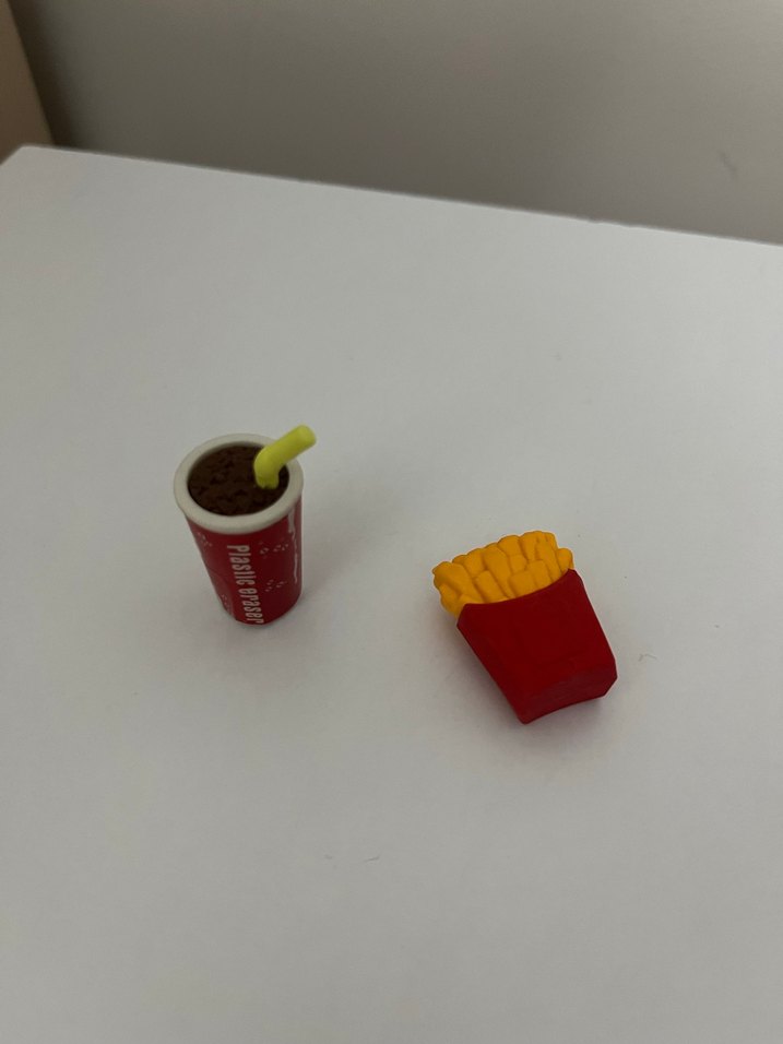 Mini figür silgi - Görsel 3