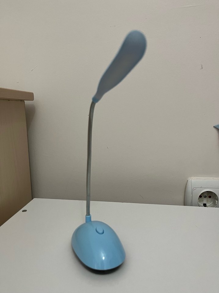 Mavi Ayarlanabilir Masa Lambası - Görsel 2