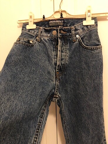 Vintage Jean Kot Pantolon