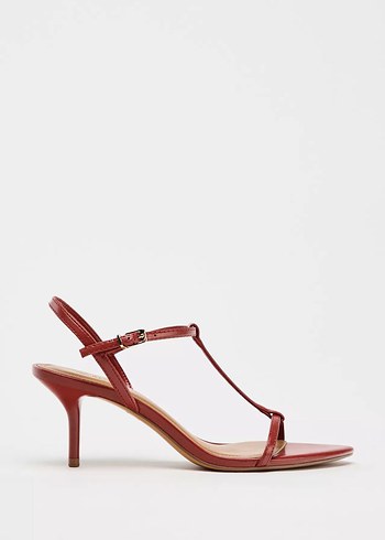 ZARA TOPUKLU BANTLI SANDALET