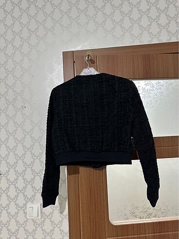 l Beden ZARA DOKULU BOMBER CEKET