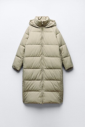 ZARA SUYA VE RÜZGARA KARŞI KORUMALI DOLGULU ANORAK