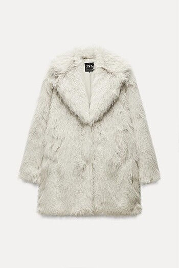 ZARA SUNİ KÜRK PALTO