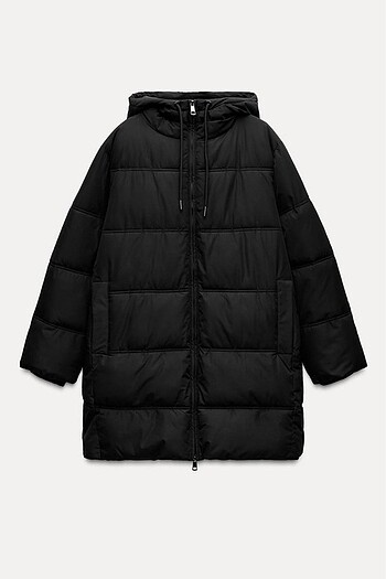 ZARA SU VE RÜZGAR GEÇİRMEZ KAPÜŞONLU ANORAK