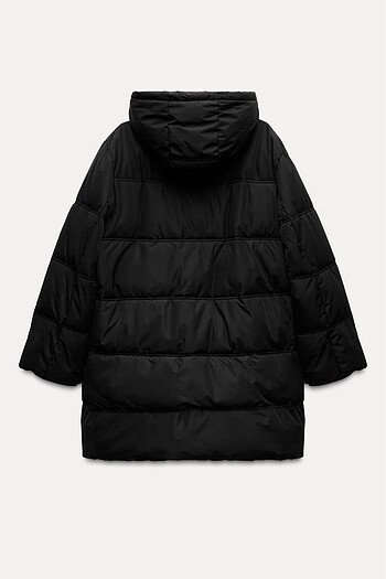 Zara ZARA SU VE RÜZGAR GEÇİRMEZ KAPÜŞONLU ANORAK