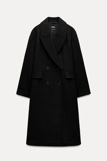ZARA YÜNLÜ OVERSIZE KABAN