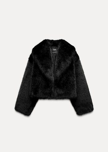 ZARA SUNİ KÜRK CEKET