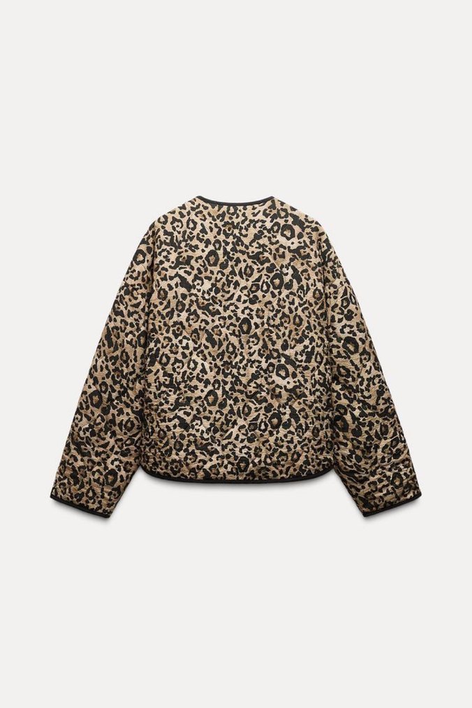 ZARA HAYVAN DESENLİ KAPİTONE CEKET - Görsel 5