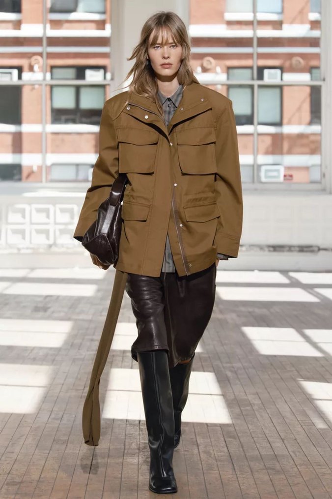 ZARA ZW COLLECTION CEPLİ CEKET - Görsel 3