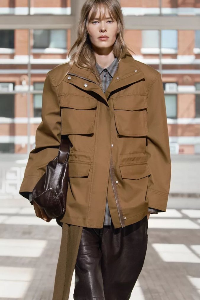 ZARA ZW COLLECTION CEPLİ CEKET - Görsel 4