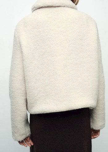 ZARA SUNİ YÜNLÜ CEKET - Görsel 6