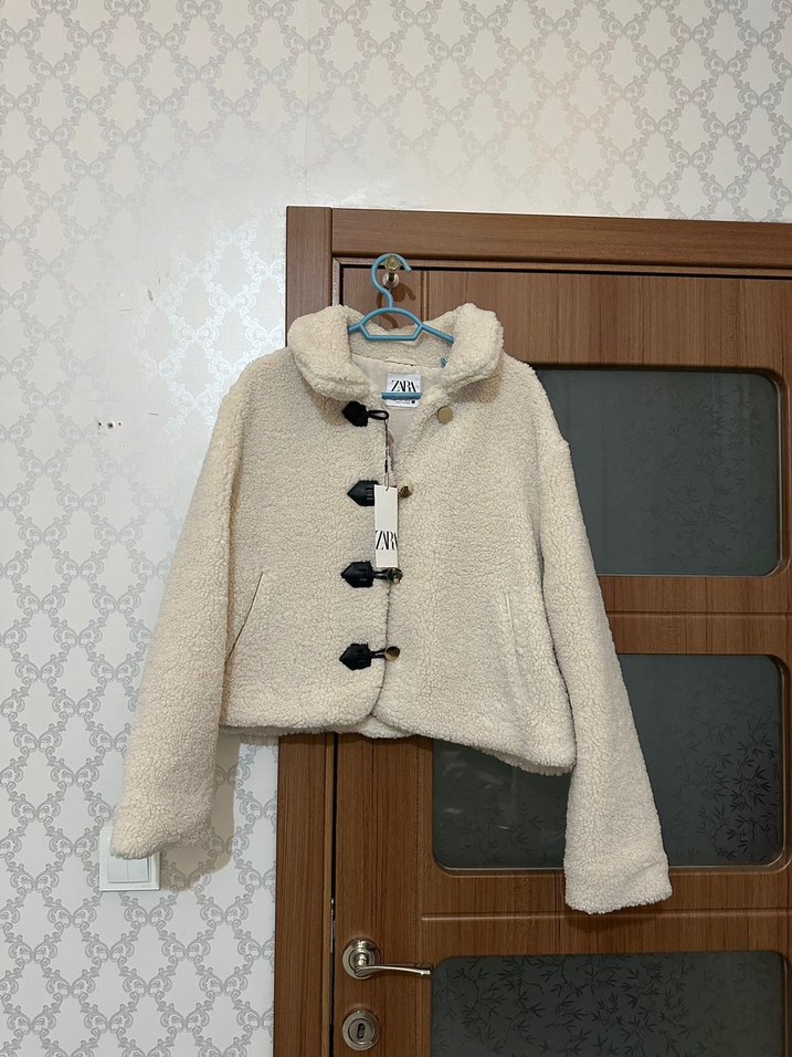 ZARA SUNİ YÜNLÜ CEKET - Görsel 2