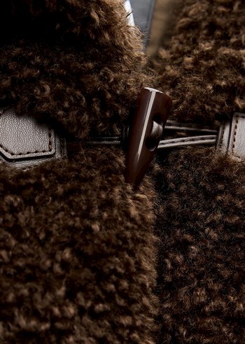 ZARA SUNİ KURK SÜSLÜ DÜĞMELİ CEKET - Görsel 6