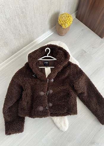 ZARA SUNİ KURK SÜSLÜ DÜĞMELİ CEKET - Görsel 2