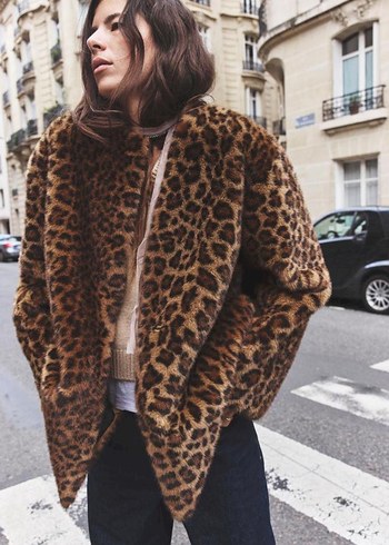 ZARA ALTIN RENGİ DÜĞMELİ ÇİFT TARAFLI CEKET - Görsel 5