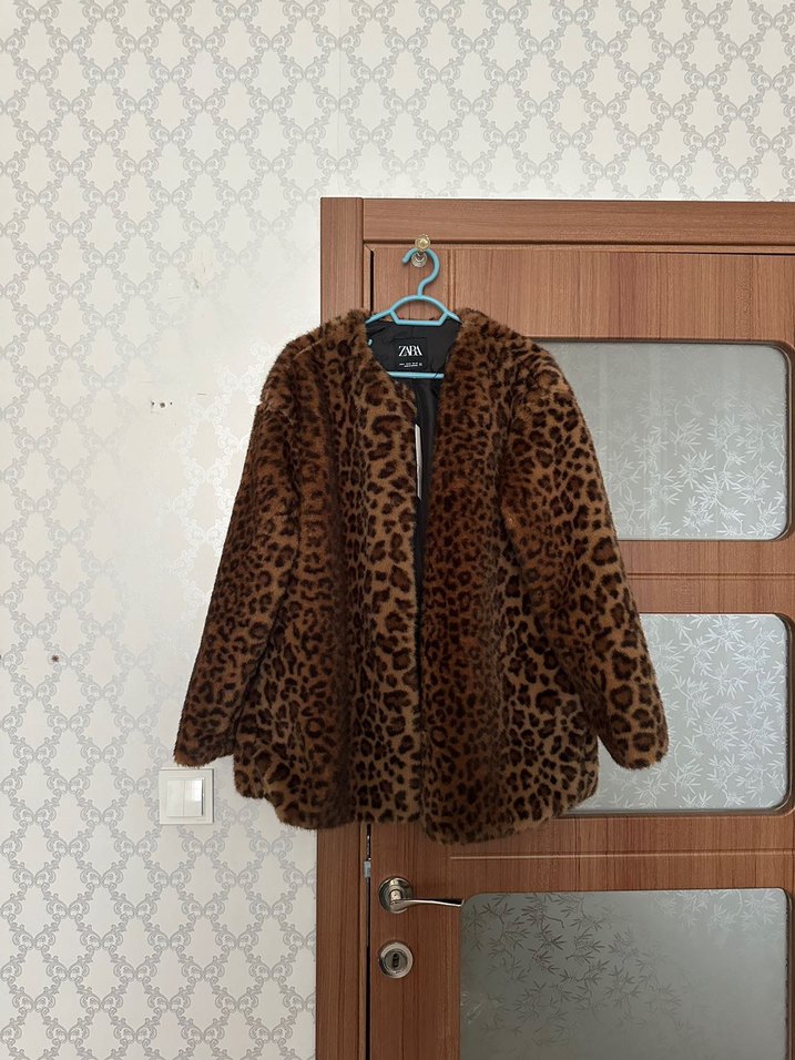 ZARA ALTIN RENGİ DÜĞMELİ ÇİFT TARAFLI CEKET - Görsel 2