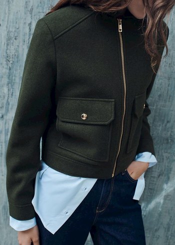 ZARA FERMUARLI SOFT CEKET - Görsel 5