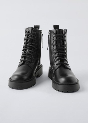 ZARA BAĞCIKLI DERİ BİLEKTE BOT - Görsel 6