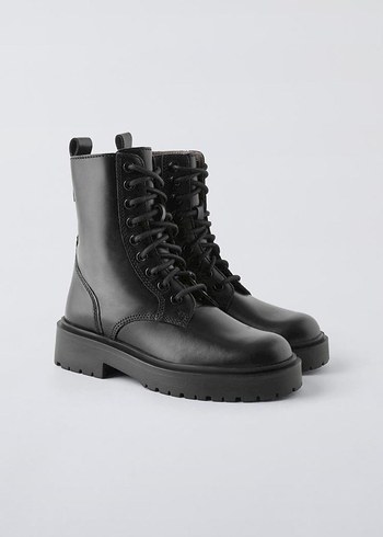 ZARA BAĞCIKLI DERİ BİLEKTE BOT - Görsel 4