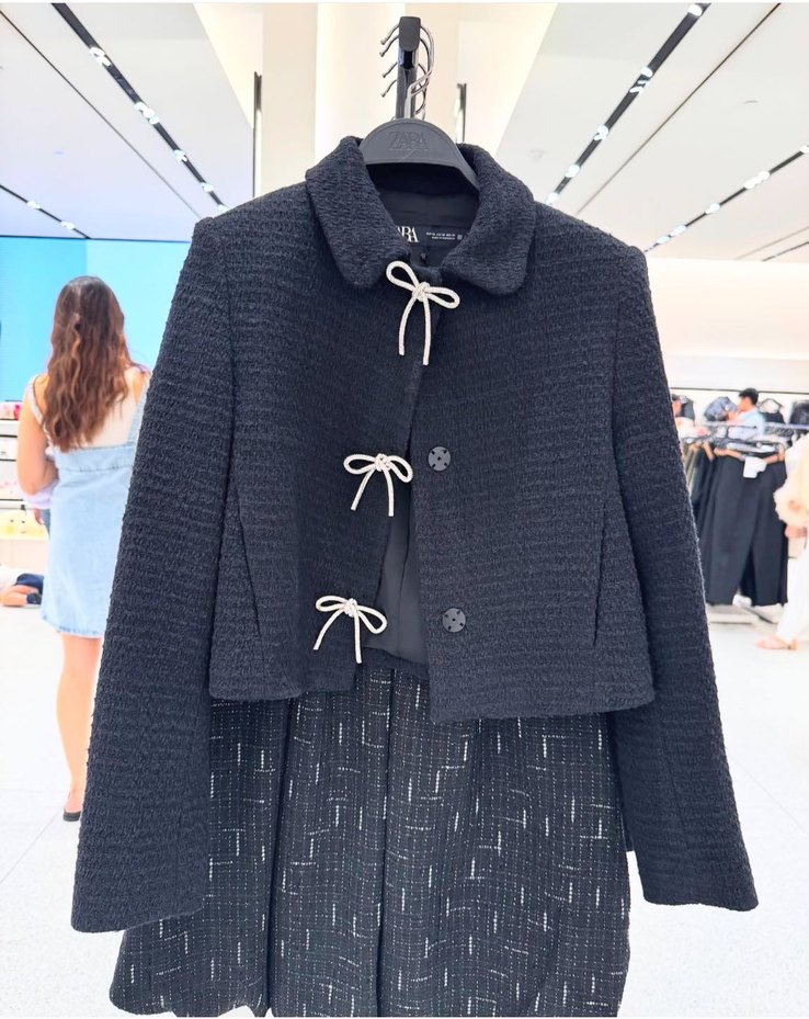 ZARA KURTASARIM TOKALI CEKET - Görsel 3