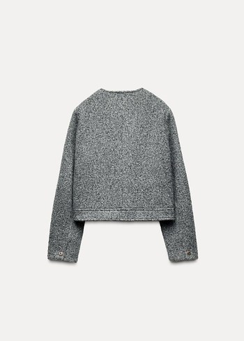 ZARA BUKLET KISA CEKET - Görsel 5