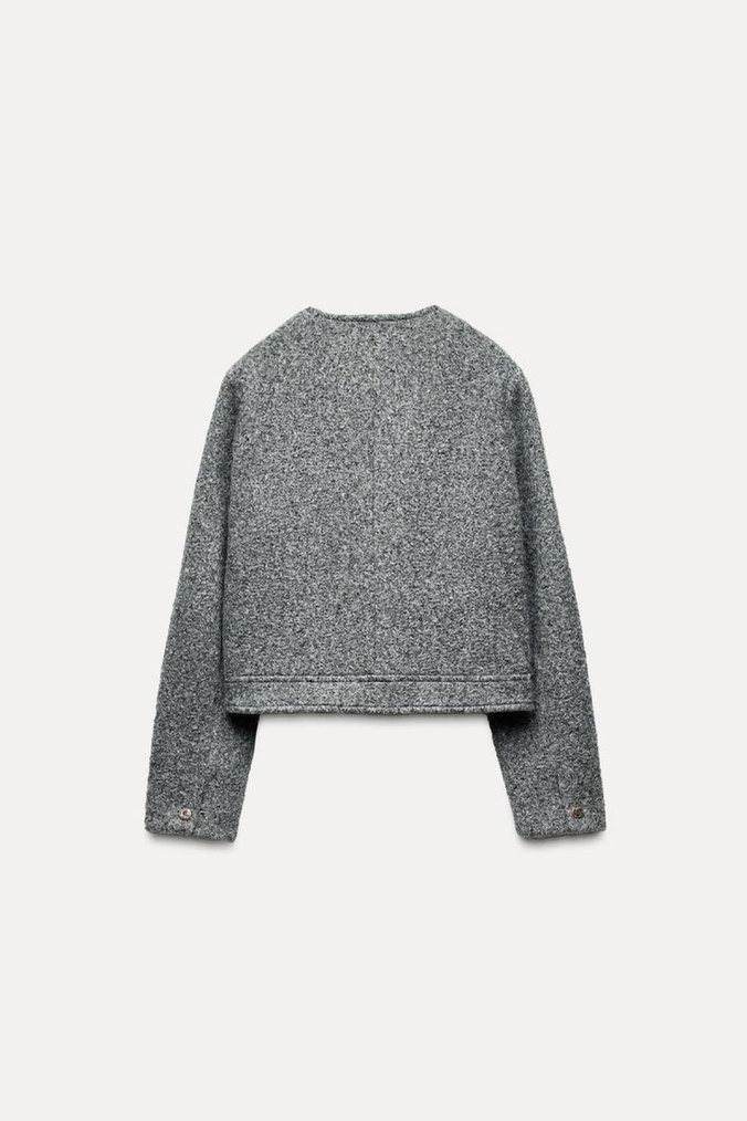 ZARA BUKLET KISA CEKET - Görsel 5