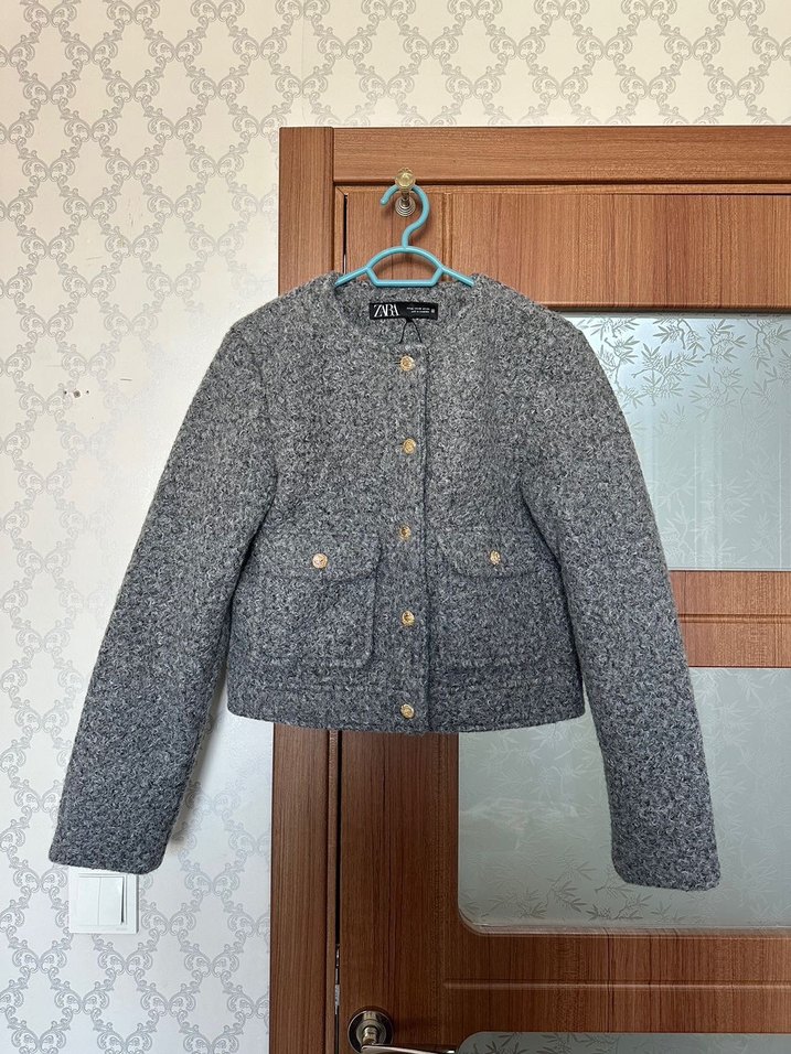 ZARA BUKLET KISA CEKET - Görsel 2