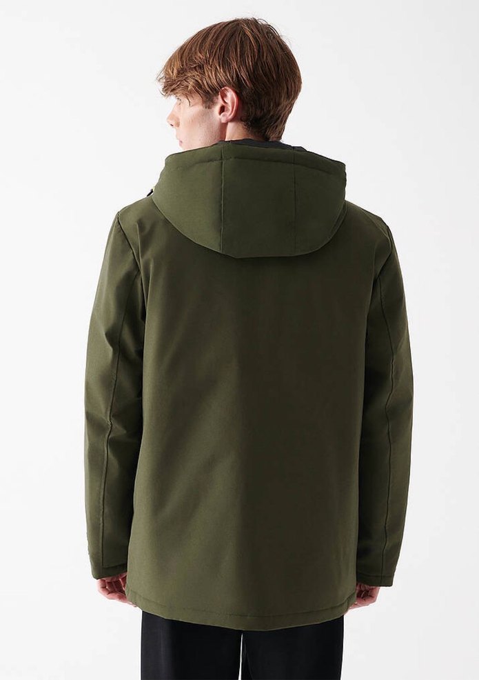 MAVİ FERMUARLI HAKİ MONT - Görsel 5