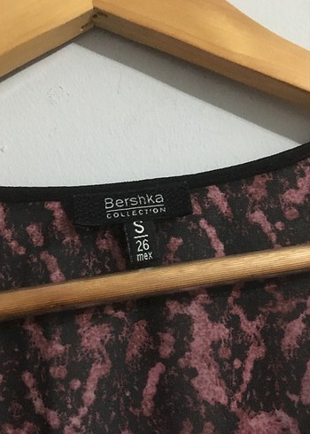 s Beden bordo Renk Bordo V Yaka Midi Bağlamalı Elbise