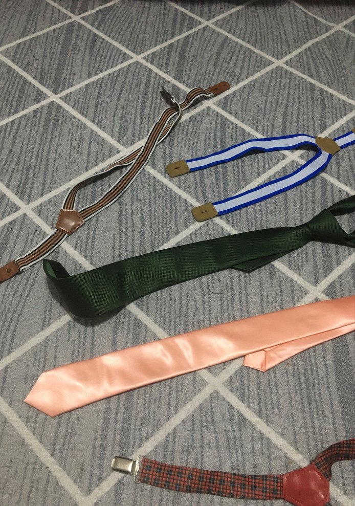 Çocuklar için Çok Renkli Kemer ve Askılar - Görsel 2