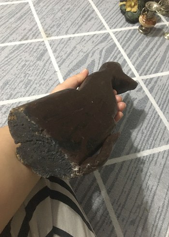 Kahverengi Dekoratif Kedi Figürü - Görsel 4