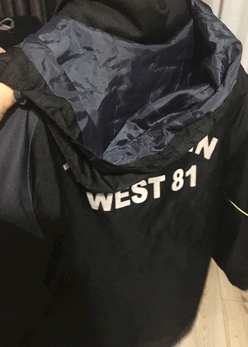 Erkek Çocuk Siyah Street Wear Mont - Görsel 3