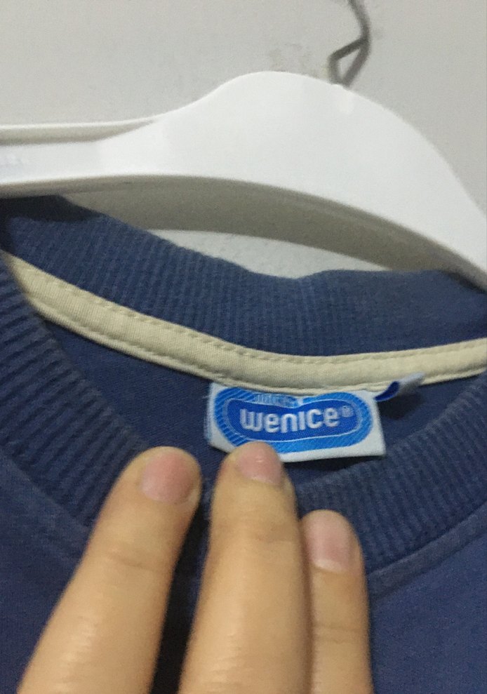 Erkek Çocuk Lacivert Denim Sweatshirt - Görsel 3