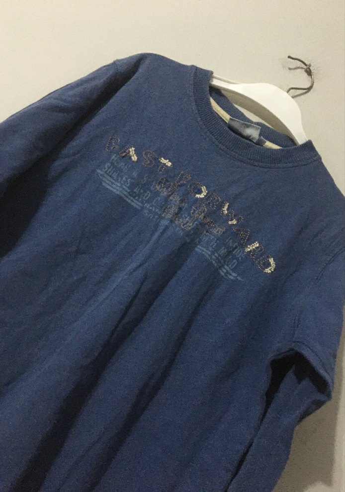 Erkek Çocuk Lacivert Denim Sweatshirt - Görsel 2