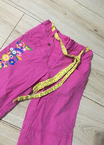 Nakışlı Mor Kemerli Kız Kapri - Görsel 2