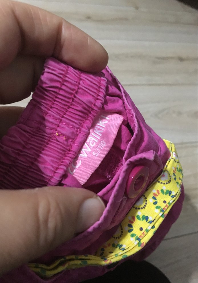 Nakışlı Mor Kemerli Kız Kapri - Görsel 3