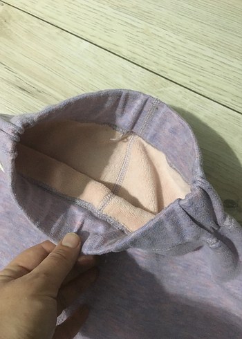 Mor Rahat Kesim Kız Eşofman Altı - Görsel 3