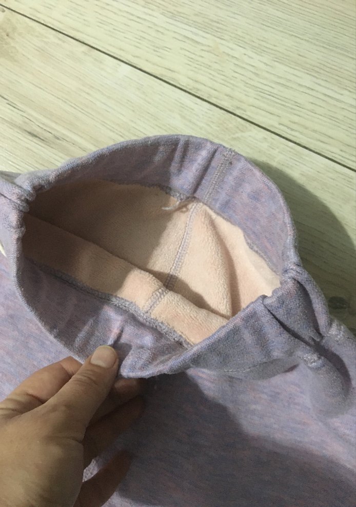 Mor Rahat Kesim Kız Eşofman Altı - Görsel 3