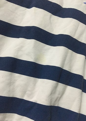 Mavi Çizgili Erkek Çocuk Sweatshirt - Görsel 3