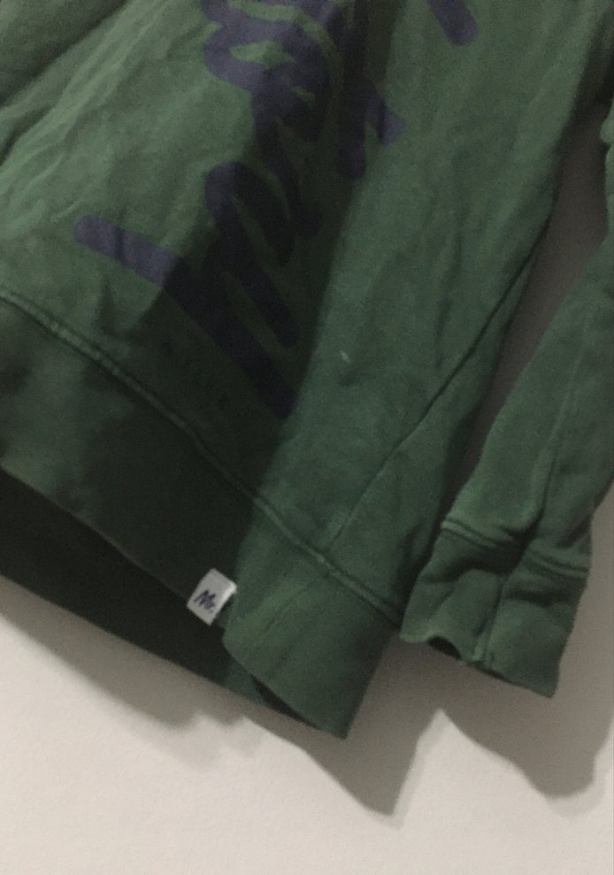 Erkek Çocuk Yeşil Kapüşonlu Sweatshirt - Görsel 2