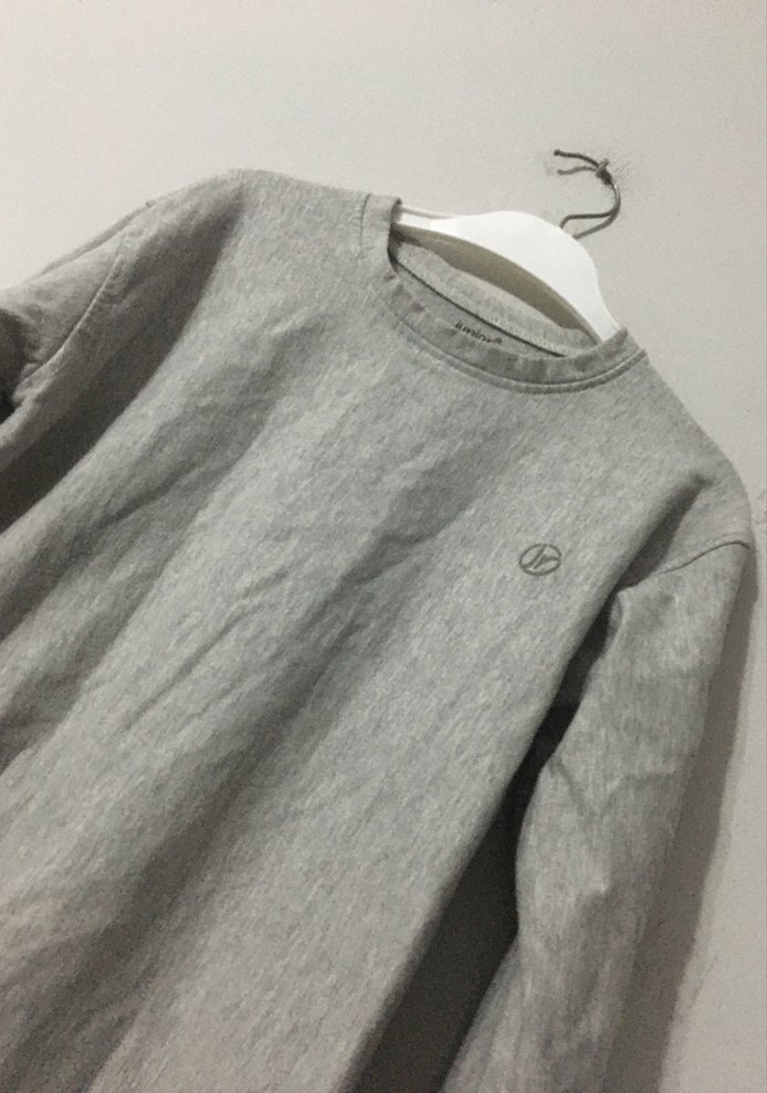 Gri Erkek  Sweatshirt Uzun Kollu - Görsel 2