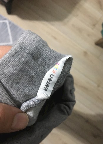 Gri  Çocuk Rahat Kesim Eşofman Altı - Görsel 3