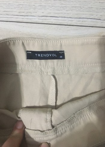 Bej Kadın Pantolon - Görsel 3