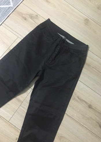 Siyah Denim Kadın Pantolon - Görsel 2