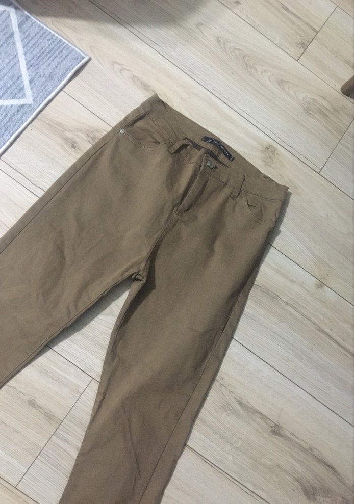 Kahverengi Kadın  Pantolon - Görsel 2