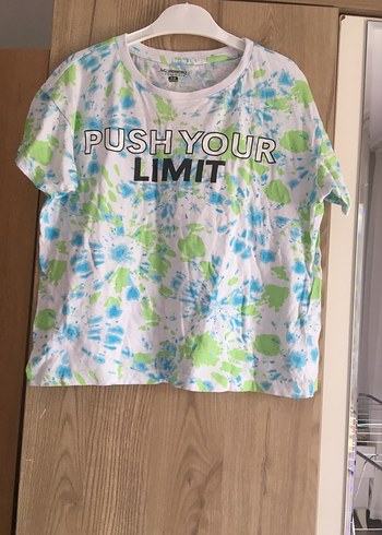 Çocuk Çok Renkli Batik Tişört